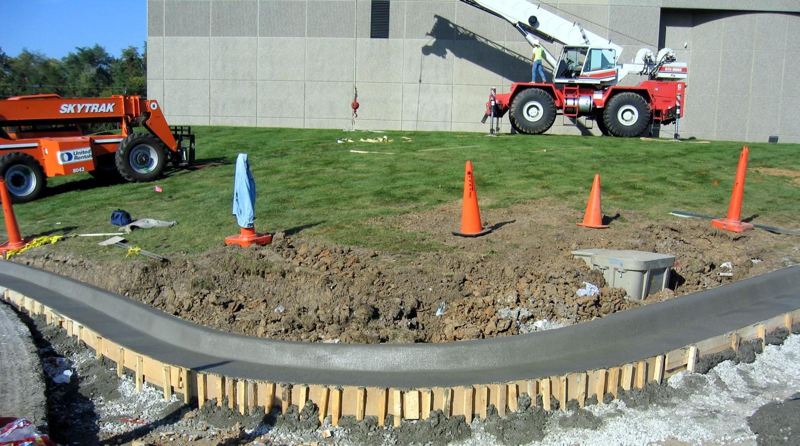 Hand-Finished Curb